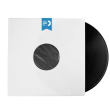 BMC 20 Vinyl Record Binnenhoezen voor 12 Inch LP | Witte Kraftpapierhoezen voor 33 RPM Opslag