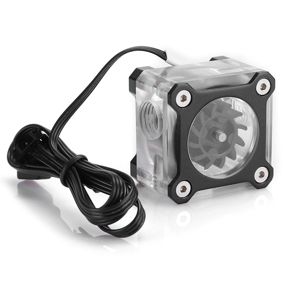 R3 Rgb Colorful Pc Water Meter Water Cooling Meter Indicator With G1/4 Female Thread For Computer Water Cooling 9399463140172