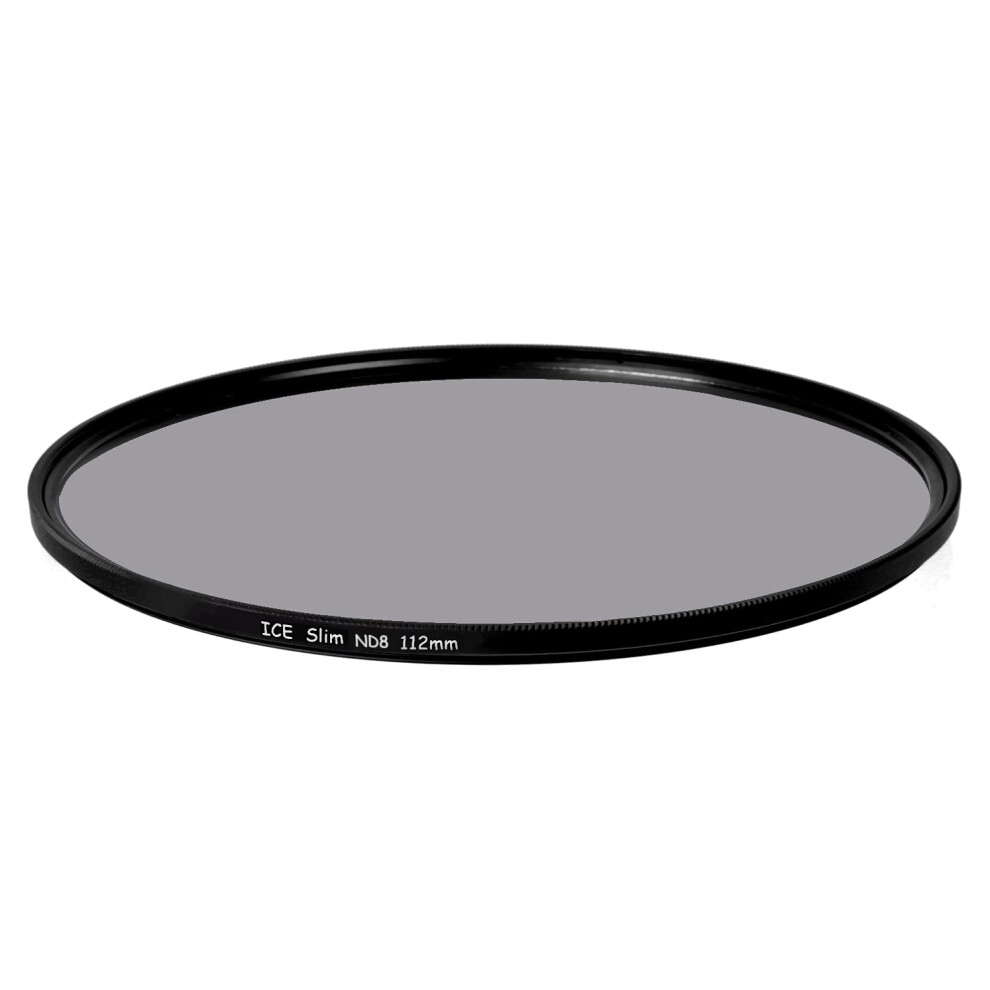Desmond-Ice Ice 112Mm Slim Nd8 Filter Neutral Density Nd 8 112 3 Stop Optical Glass 826635849308
