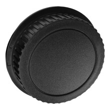 [4er-Pack] Hintere Objektivdeckelabdeckung, kompatibel mit allen Canon EOS EF EF-S Kameraobjektiven EOS Rebel T7 T6 T5 90D 80D 77D 70D 60D 5Ds 1DX 5D
