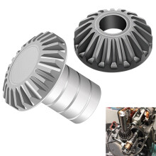 W11192795 Set met afgeschuinde tandwielen, compatibel met Whirlpool/Keukenhulp mixer, inclusief 9703337, 9703338 tandwielen, geschikt voor 4KB25G, 4K