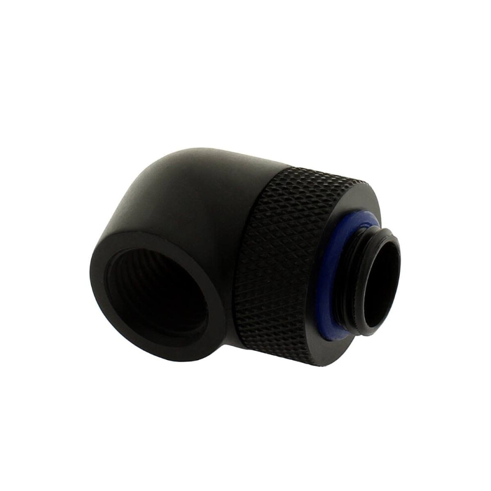 Xspc G1/4"""" 90 Degree Rotary Fitting V2 Matte Black 5060596651197