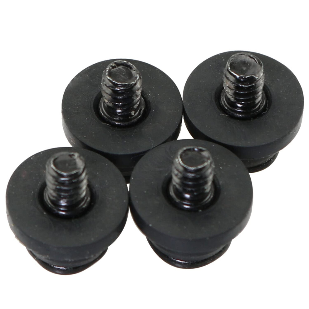 Meetoot 4 Viti Per Disco Rigido E Kit Rondella In Gomma Per Assorbimento Degli Urti Da 3,5 Pollici Per Computer Viti Antiurto Per Disco Rigido Viti Per Assorbimento Degli Urti-image