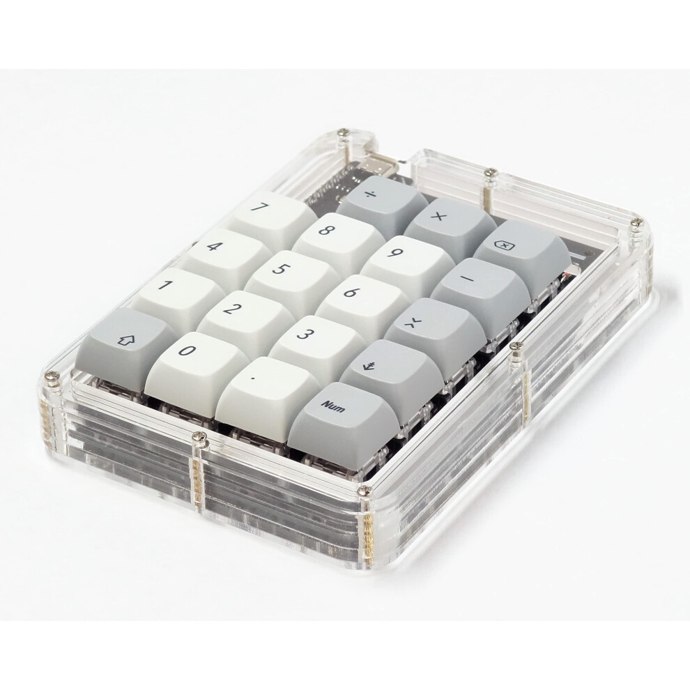 Custodia In Acrilico Impilato Per Tidbit Kit Tastierino Numerico A 19 Tasti-image