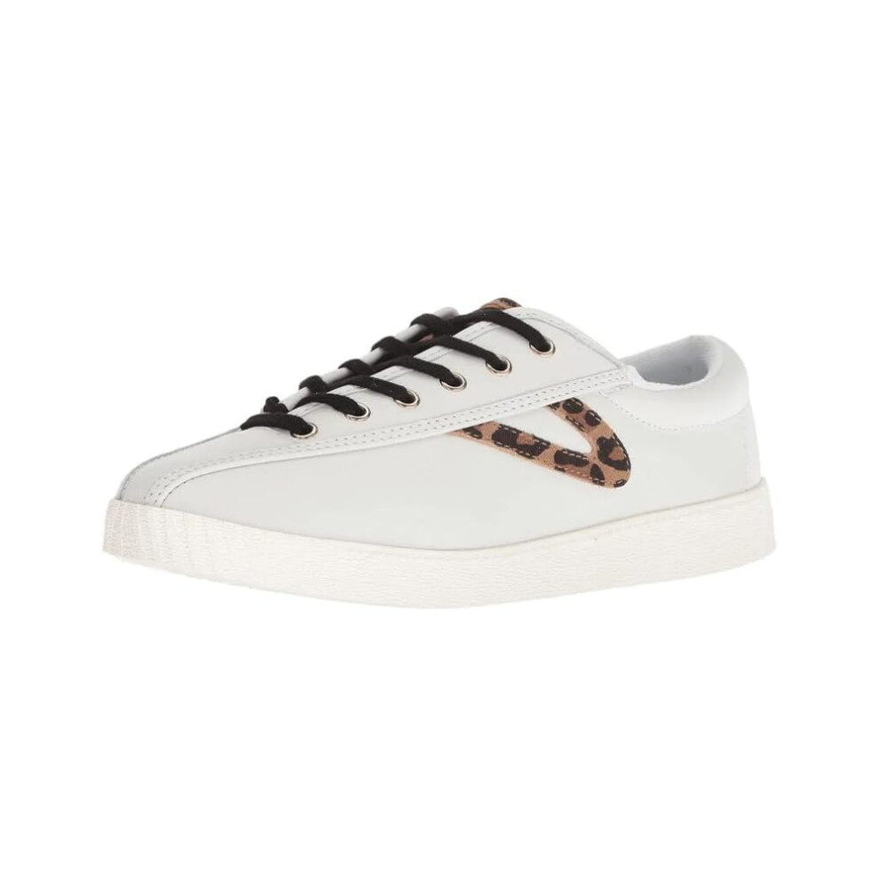 TRETORN Women's Nylite Plus Sneakers White/Leopard 9