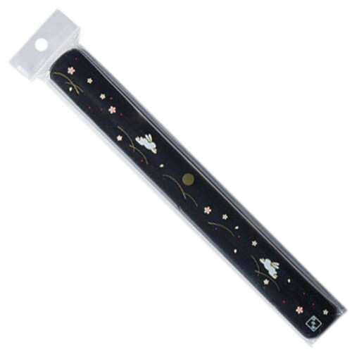 Estojo para Hashis Moon Rabbit, Preto, L 2905