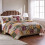 Conjunto de Colcha Patchwork Antigo Chic 100% Algodão, King/California King (5 Peças), Multicolorido 1