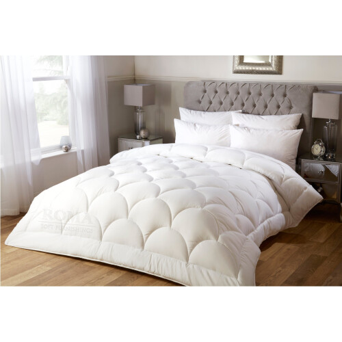 Roma iStyle Mode  Microfibre  White  King 225cm x 220cm