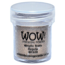 Wow Embossing Powder 15ml Brass