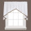 SKL Home Kate Cortina Swag, Taupe, 58 polegadas x 28 polegadas 1