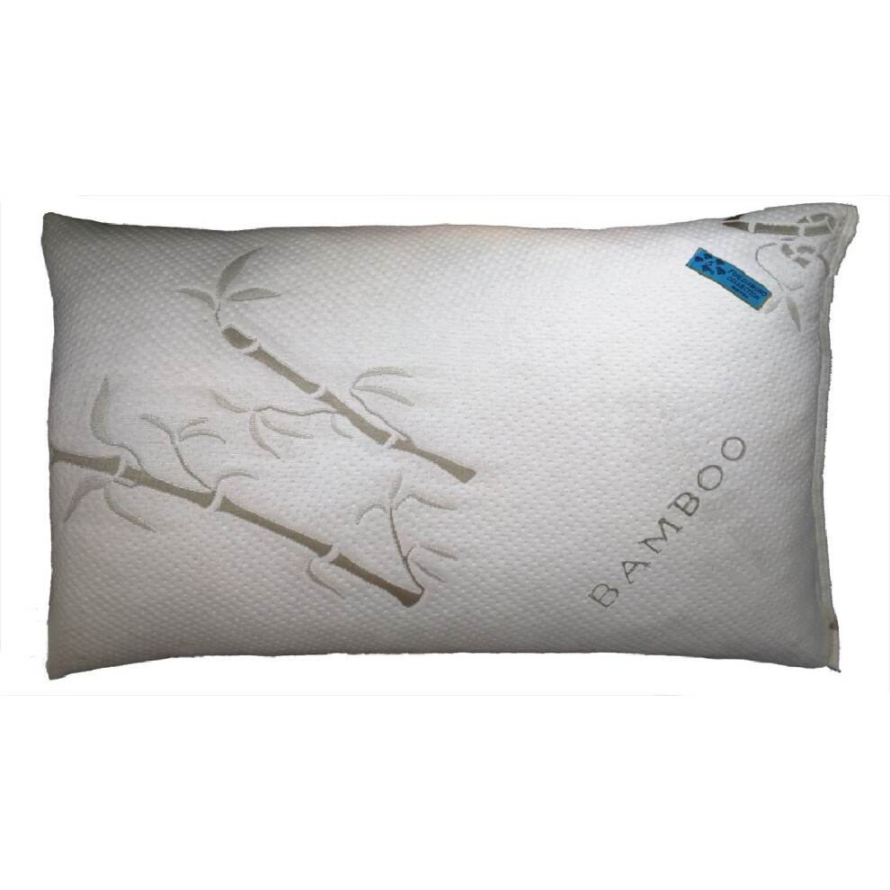 Five Diamond Collection, Kissen Aus Memory-Schaumstoff Mit Bambusbezug, 100 % Waschbar, Hergestellt In Den Usa (Kingsize)-image