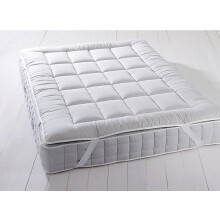 Royal Hotel Bedding Pluche Matras Topper Twin 2 Inch Hypoallergeen Overgevuld Dons Alternatief Ankerbanden Matras Topper