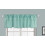 Aiking Home 100% Linho Falso Valance de Janela - Tamanho 56 x 16 polegadas, Aqua 2
