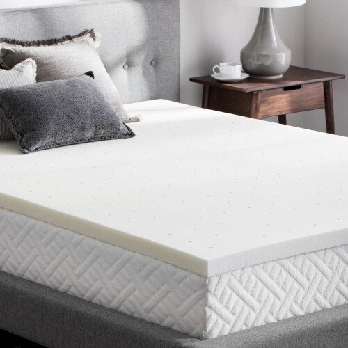 Capa de colcho de espuma viscoelstica WEEKENDER de 2 polegadas - California King White