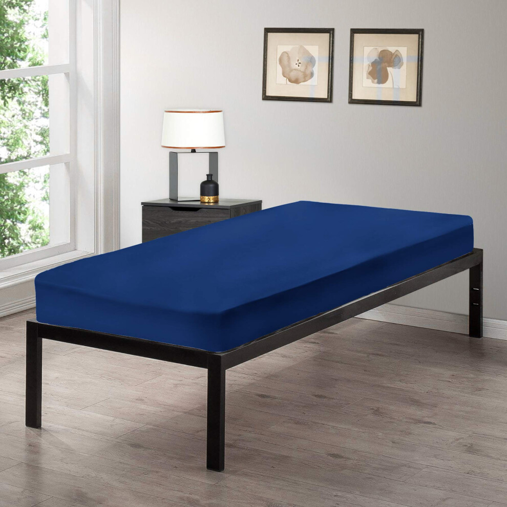 Drap-housse Gilbins pour lit bébé (30" x 75") en coton ultra doux, idéal pour les lits superposés de camping, les camping-cars et les lits d'appo