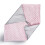 MEG SATILE ORIGINALE E Minky Dot Baby Security Coprite Lovey con loop (argento/rosa) 1