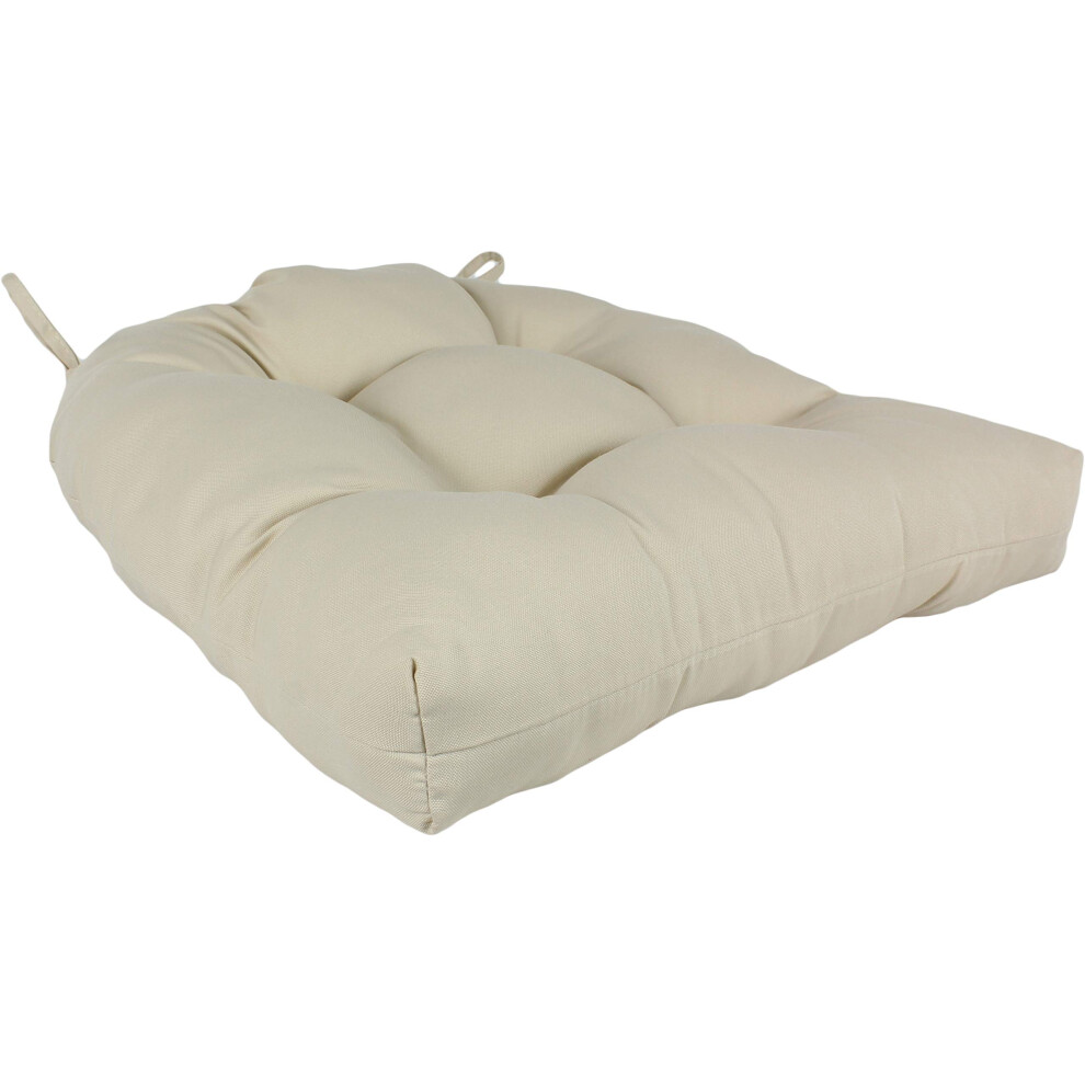 College Covers Everything Comfy Coussin de si   ge d'int   rieur/ext   rieur pour patio D, 1 unit    (paquet de 1) Cr   me