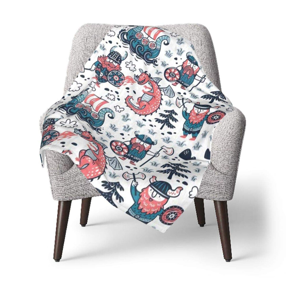 Couverture polaire pour bébé Mantaiyuan, motif dragon viking, douce et confortable, unisexe, pour poussette, berceau, nouveau-né, siège auto, 76