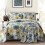 Royal Tradition Leahanna Colchas Reversíveis, Conjunto de Colcha Queen Oversized 3pcs (92 x 96 polegadas) 4