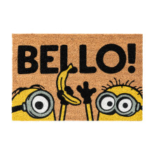 Grupo Erik Minions Doormat Made with a Non-Slip PVC Base 40 x 60 cm