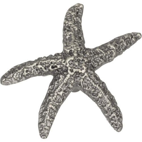 Atlas Homewares 142-P Knob de 2 Polegadas em Forma de Estrela do Mar, Peltre 2