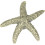 Atlas Homewares 142-P Knob de 2 Polegadas em Forma de Estrela do Mar, Peltre 2