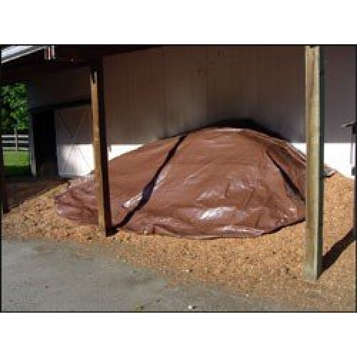 Tarp Dry Top 120301 Média Dureza, 20x30 Pés, Castanho/Verde 1