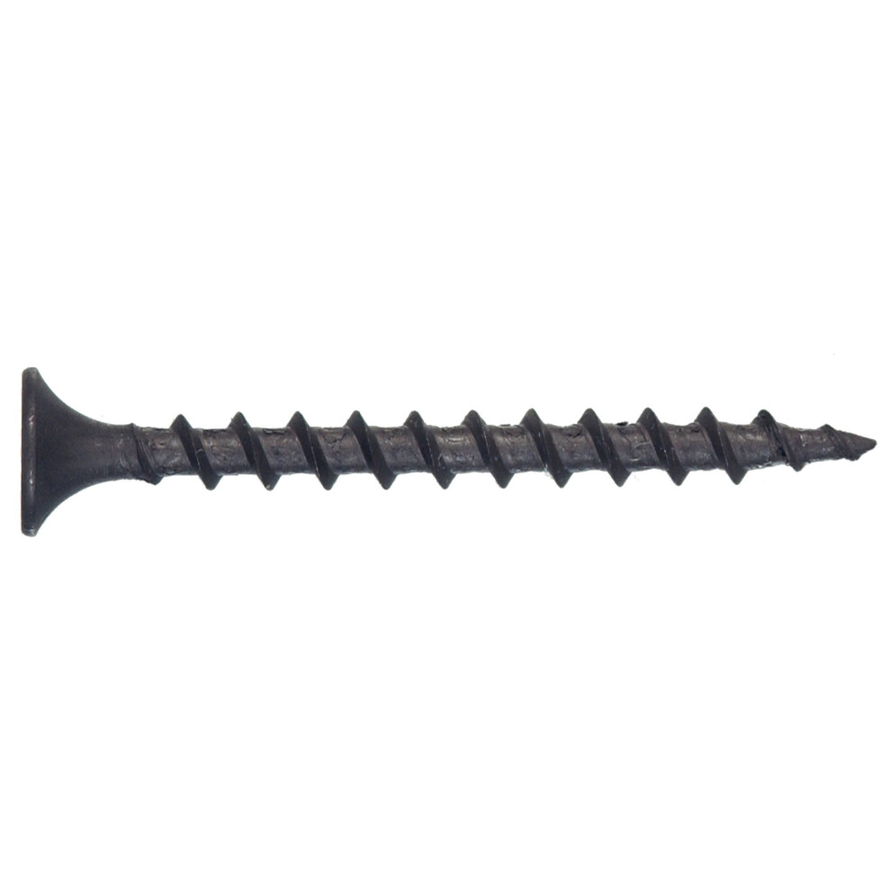 The Hillman Group 42409 Wood-Screws Black 1.625 Inches 008236048001