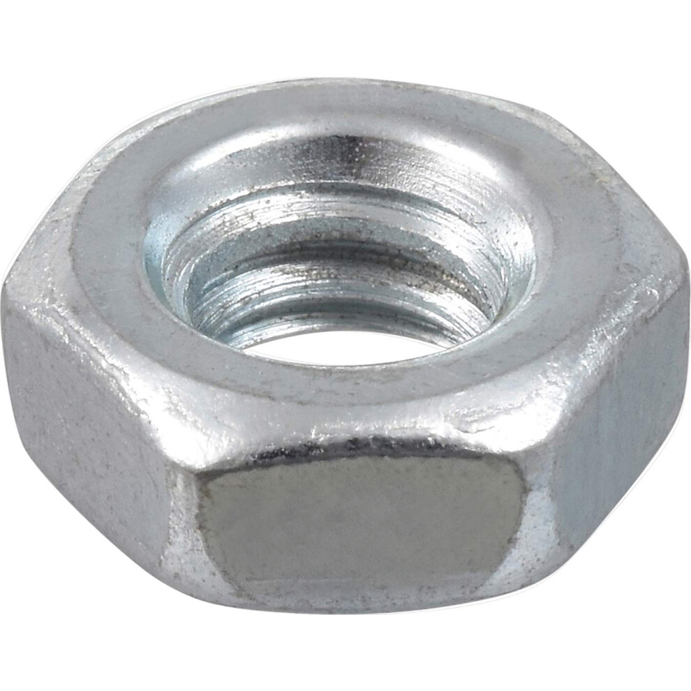 The Hillman Group 140024 Hex Machine Screw Nut 10-Inch By 32-Inch 100-Pack Zinc 008236069396