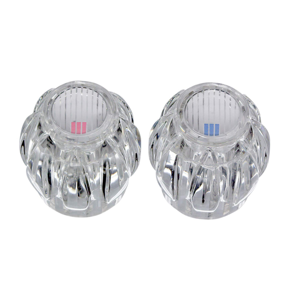 Danco 14884 Pair Of Handles For Sterling Faucets White|Clear 037155148844