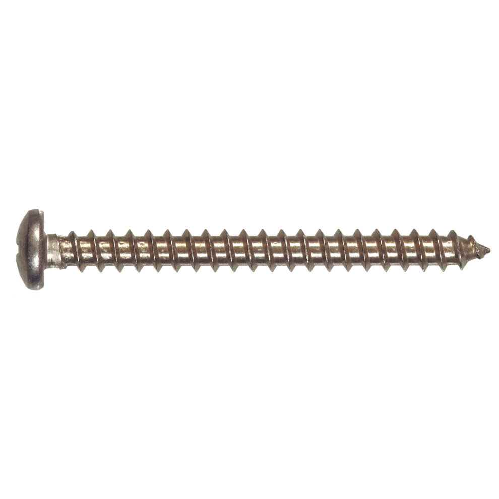 The Hillman Group 823230 Stainless Steel Pan Head Phillips Sheet Metal Screw 6-Inch X 1-1/2-Inch 100-Pack 1.5 Inches No Color 008236137132