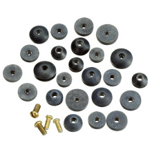 Plumb Pak PP20521 PlumPak Beveled Faucet Washer Assortment Rubber 3-1/4"""" x 4-1/2""""