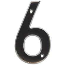 HY-KO Produtos BR-42OWB/6 Número da Casa 6 (SEIS), 4", Bronze