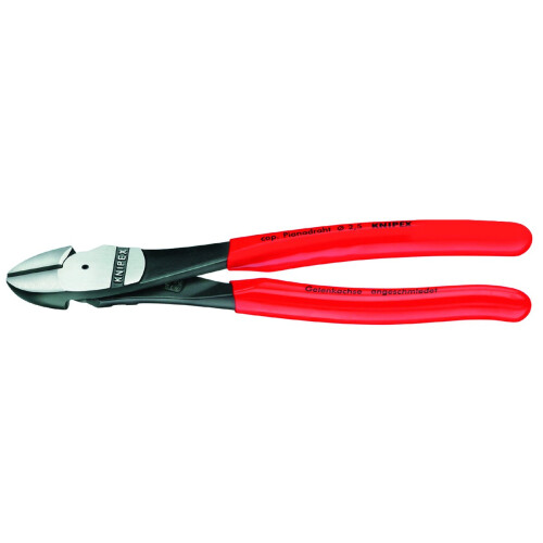 Knipex KNIPEX - 74 01 180 - Cortadores Diagonais de Alta Alavanca (7401180), 7-1/4 polegadas 1