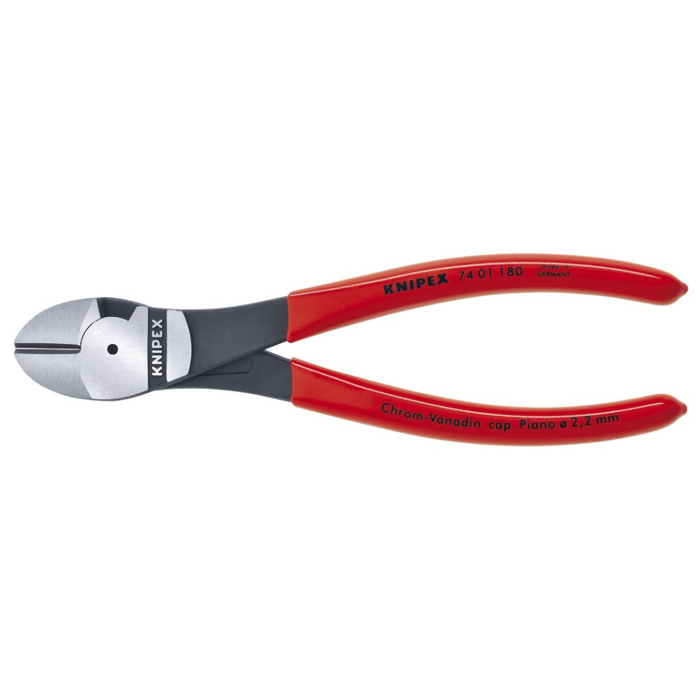 KNIPEX - 74 01 180 Tools - High Leverage Diagonal Cutters (7401180)  7-1/4 inches
