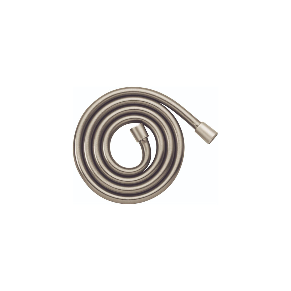hansgrohe Techniflex Handheld Shower Replacement Shower Hose 80-inch Easy Install Modern Shower Hose in Brushed Nickel  28274820