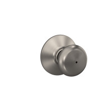 Schlage F40 PLY 619 Maçaneta Plymouth, Fecho de Privacidade, Níquel Satinado