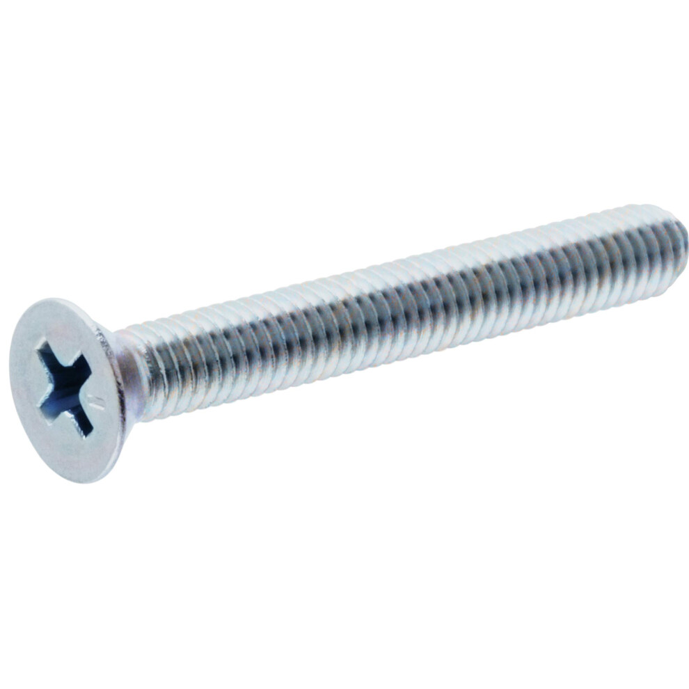 Hillman 101085 Zinc Flat Head Phillips Machine Screw 10-24 X 2-1/2"""" 100 Piece 008236063936