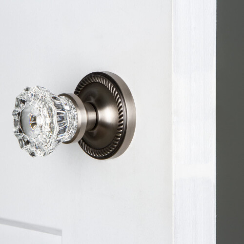 Roda Rosette Nostálgica com Puxador de Cristal 1
