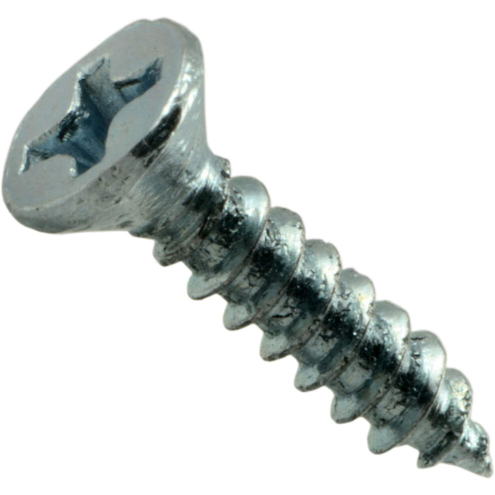 Hard-To-Find Fastener Phillips Flat Wood Screws 5 X 5/8 Piece-100 014973291877
