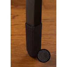 Medium/Black-NancyProtectz Patenteret med greb/stolebens gulvbeskytter. Den originale m?belsok