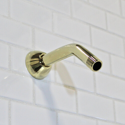 Braço e Flange de Chuveiro Speakman S-2500-PB em Latão Polido, 7 polegadas 1