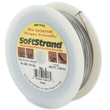 Softrand WCS Nieplesniony dona ze stali nierdzewnej Rozmiar drutu owijania #5 40 funtw / 18 kg stali nierdzewnej
