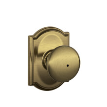 Schlage F40 PLY 609 CAM  Camelot  Antique Brass