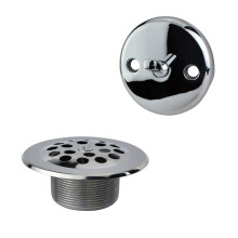 Plumb Pak K826-65PC Bath Drain Trim Kit Polished Chrome