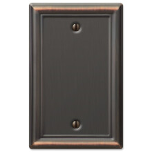 Amerelle 149BDB Chelsea Wallplate 1 tyhjä vanha pronssi