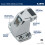 Kason 0056 Fechadura de Segurança, Offset de 3/4 a 1 1/2 Polegadas, 10056005003 2