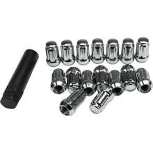 ITP-Radmuttern 12 mm verzahnt, konisch mit Schlssel Chrom ALUG20BX (1)