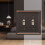 Amerelle 149TTDB Chelsea Wallplate 2 Toggle Aged Bronze 3
