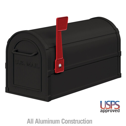Cassetta postale rurale robusta Salsbury 4850BLK - Nero 1